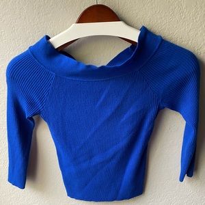 Bebe crop top sweater